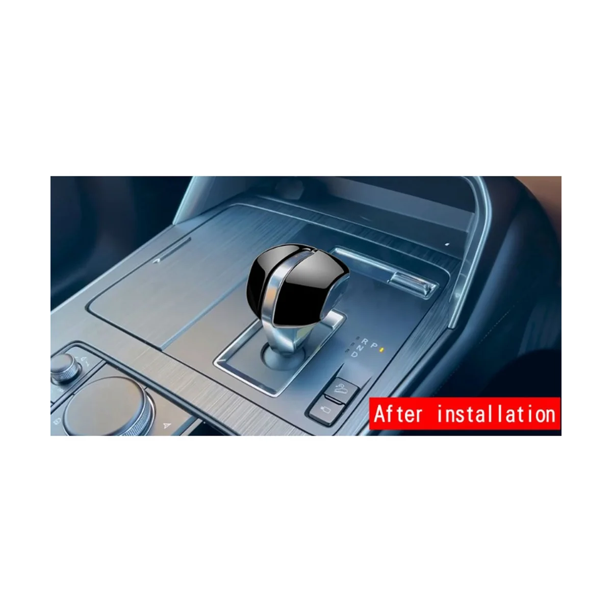 Auto Bright Must Gear Shift Knob Kate Keskne Kontroll Gear Shift Knob Kate Teenetemärgi Mazda Cx-60 2020-20234