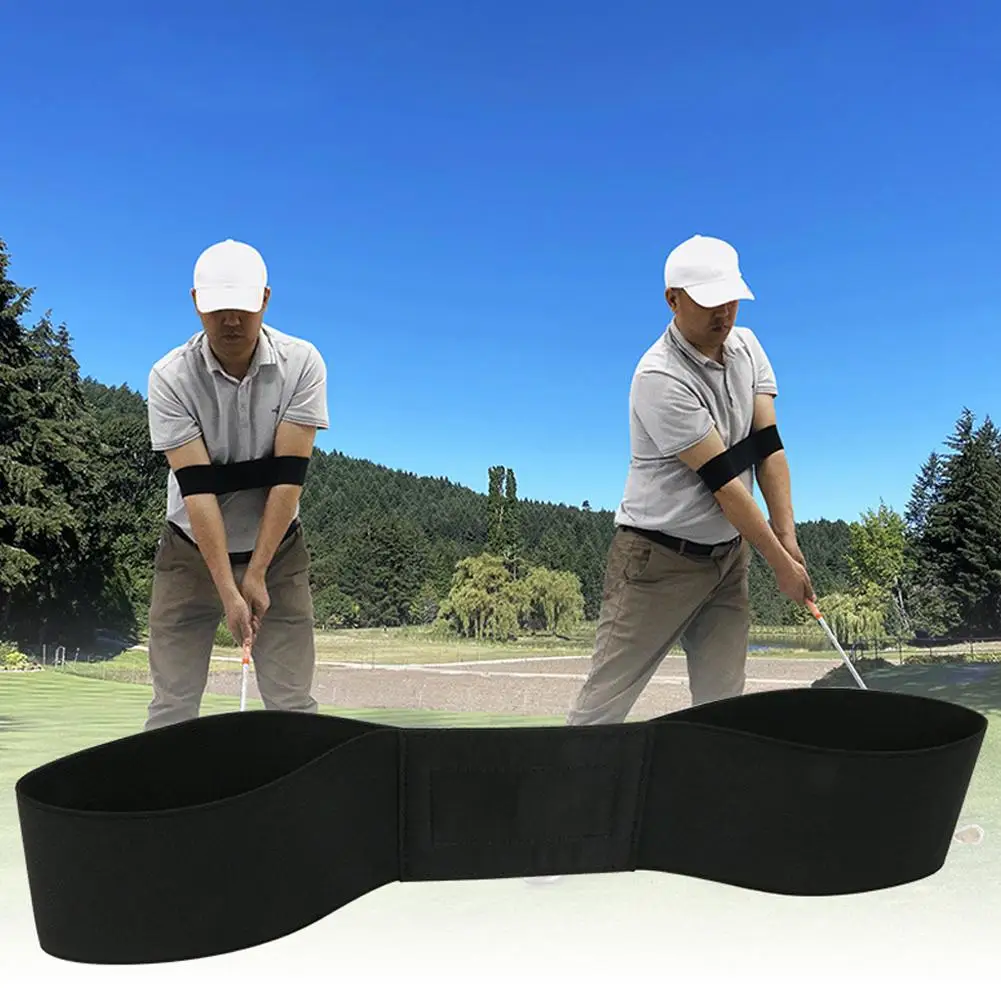 Populaarne Professionaalne Elastne Golf Käsi Orthotics Kiik Kogu Elastne Poos Kasutada Fikseeritud Kiik Parandus Liikumine Vöö B M1h75