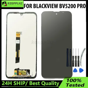 100% TESTITUD Blackview BV5200 Pro Telefoni LCD Ekraan 6.1