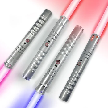PUNKSABER Lightsaber Uus Pixel Metallist Hilt 16 RGB Raske Dueling Sile Kiik Helendav Kõrge Flash Cosplay Jedi Laser Mõõk