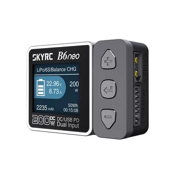 SkyRC B6neo Smart Laadija SM 200W PD 80W Aku Laadija Saldo