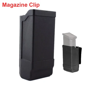 Outdoor ajakirja clip taktikaline ajakirja Glock 17 19 HK USP M9 9mm ajakirja kiire tõmba jope kabuur gun tarvikud