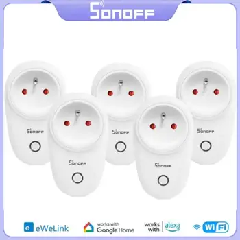 SONOFF 1-4TK S26R2 WiFi Smart Pistik Traadita Arukas Pistikupesa Lüliti Ajastus Smart Voice Kaugjuhtimispuldi kaudu eWeLink Alexa Google