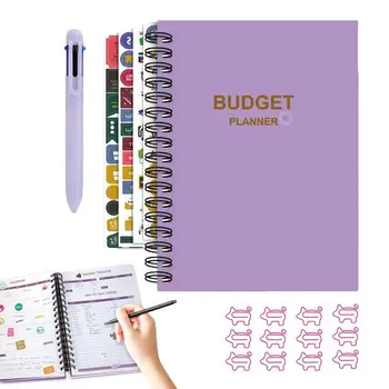 Igakuine Eelarve Planeerija Kaasaskantav Spiraal Disain Eelarve Planeerija Raamat Eelarvestamine Raamat Jälgida Tulu Kulude Kokkuhoid Kingitus