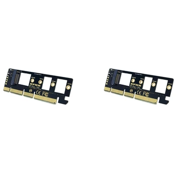 2X laienduskaardi M. 2 NVME SSD, Et PCIE 3.0 X16/X8/X4 Lauaarvuti SSD Adapter Kaardi Tugi 2230 2242 2260 2280 Suurus SSD