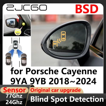 ZJCGO BSD pimeala Tuvastamise Lane Muuta Abistab Parkimine Sõidu Warnin jaoks Porsche Cayenne 9YA 9YB 2018~2024