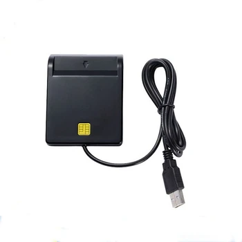 USB Smart Card Reader Panga Kaart IC/ID EMV-Kaardi Lugeja Kõrge Kvaliteedi Windows 7 8 10 Linux OS USB-CCID ISO 7816