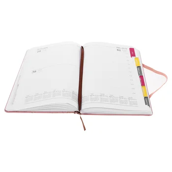 Tegevuskava-Raamat, Aastane Sülearvuti Igakuine Planeerija Ajakava Portable Notepad Paber Ajakava Õrn Igapäevane Planeerimine Sülearvuti