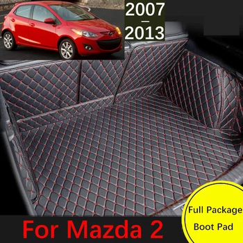 Nahk Auto Pagasiruumi Matt Mazda2 Mazda 2 Demio DE DH 2007~2013 Veekindel Lasti Liner Vaip Salongi Osad, Tarvikud Kaane