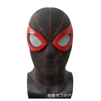 Ripsmetušš Spiderman Peakatted Cosplay Liikuvad Silmad Elektroonilise Mask Spider-Man 1:1 Remote Control Elastne Mänguasjad Täiskasvanutele Lapsed Kingitus