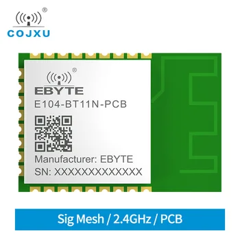 E104-BT11N-PCB Bluetooth Silma Node 2400-2483.5 MHz 20dBm 200m Vahemikus 3.3 V Telefoni APP Sig Silma V1.0 PCB Antenn UART silmas on gaasimull Moodul