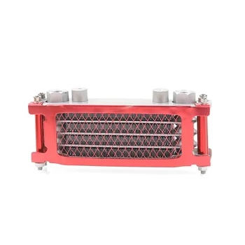 M10 Liides Alumiinium Radiaator jahutussüsteemi 50-160Cc Mootorratta Mustuse Pit Ahv Punane Bike