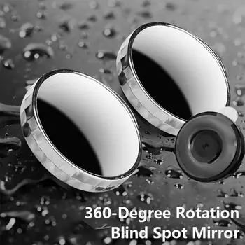360-Kraadise Pöörde Blind Spot Peegel Ring Kaadri iminapp Mount Parkimine Abi Peegel HD Klaasist lainurk-Kumer Peegel