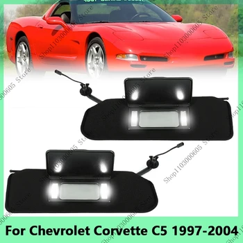 10442033 10442034 Jaoks Chevrolet Corvette C5 1997-2004 Auto Interjöör Katuse Päikesesirm Sunshield Päikesevarju Kerge Meik Peegel
