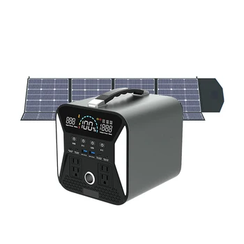 Laetav toiteallikas Lithuim Aku 300w multifunktsionaalsed Päikeseenergia Energia Süsteemid Kodu Kaasaskantav Elektriline Generaator